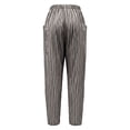 thumbnail image 6 of ibiyuan Womens Work Pants Wide Leg Elastic Waist Palazzo Pants for Women Casual Flowy Trousers Pants for Women Drawstring Women Lounge Pants Vacation, 6 of 6