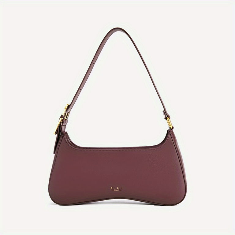 moocr Color Niche Baguette Bag Classic Minimalist Underarm Zipper Bag For Women Walmart