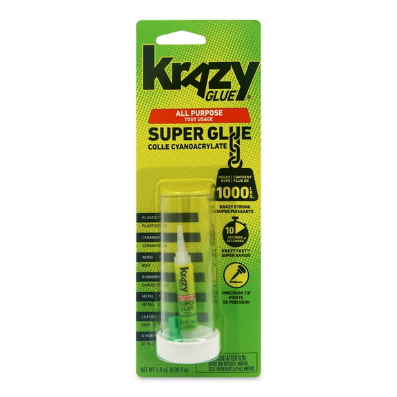 COLLE KRAZY GLUE LIQUIDE TOUT-USAGE 1,9 ML