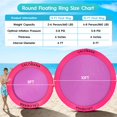 thumbnail image 2 of Hamaca Acuática CALOBANA 3m Muelle Inflable para Adultos Rosa, 2 of 6
