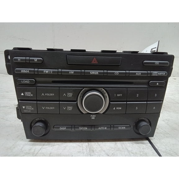 Pre-Owned 11 Mazda CX7 CD Player Radio W/ Sirus MP3 Auxiliary OEM - Verify Specific Vehicle Fitment In Description - (Good)