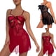 thumbnail image 2 of Conjunto de Lencería Sexy Gibobby para Mujer Bralette de Encaje Cruzado Brasier y Bragas(Negro, XXG), 2 of 5