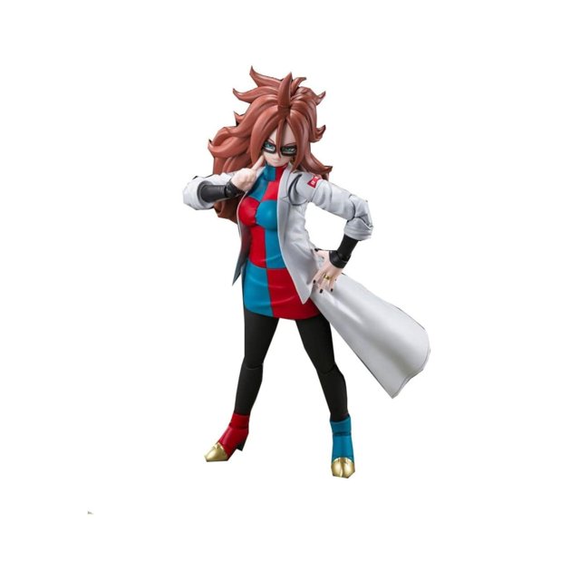 Figura de acción BANDAI TAMASHII Nations Dragon Ball FIGHTERZ Android 21 S.H.Figuarts 15 cm