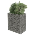 thumbnail image 2 of vidaXL Gabion Raised Bed Galvanised Steel 90x50x100 cm, 2 of 5