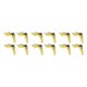 thumbnail image 3 of Patas de Muebles Wosthever Titanio Dorado 10cm 4 Piezas, 3 of 6