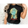 thumbnail image 2 of Funny Halloween Zombie Monster Hand Gift for Men Women Kids T-Shirt Vintage Horror Zombie Birthday Holiday Presents Tshirt, 2 of 11