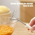 thumbnail image 6 of JingChun Mini Potato Ricer Stainless Steel with Spatula Smooth Mash Potato Masher Kitchen Tool Set, Ricers for Mashed Potatoes, Vegetable Masher Gadgets for Baby Food Press, 6 of 9
