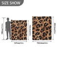 thumbnail image 6 of Yayeee Throw Blanket for Couch Soft Warm 60" x 80" Sofa Chair Bed Decoration, Leopard Pattern, 6 of 7