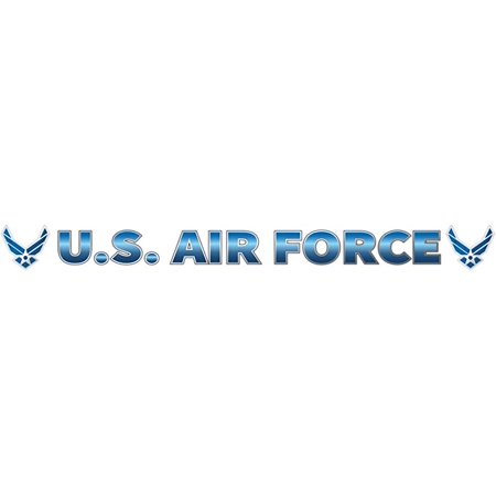 - US Air Force Logo Window Strip Decal (20 Inch)