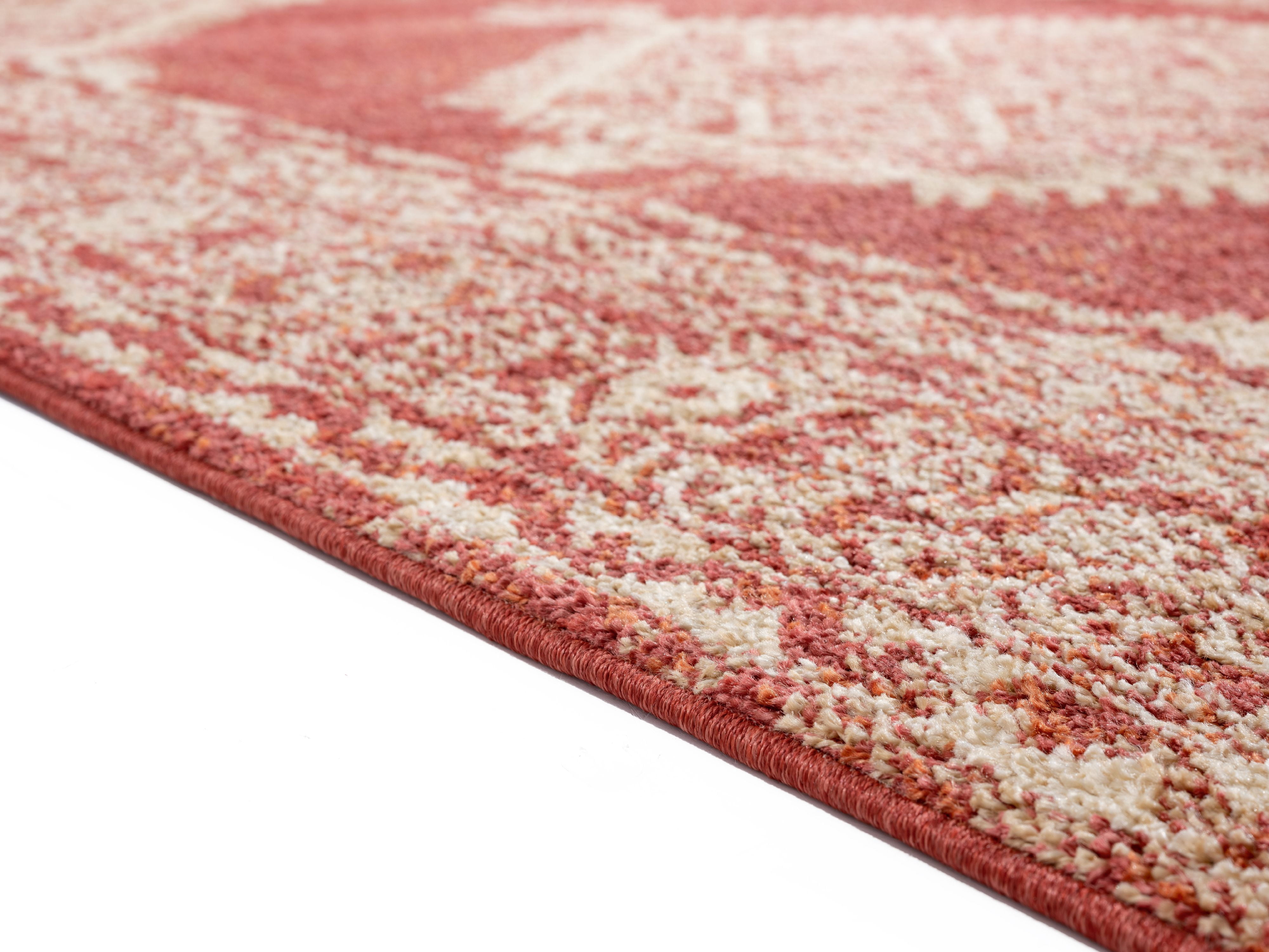 United Weavers Storybrooke Rotorua Oriental Brick Woven Olefin/Frieze Area Rug or Runner