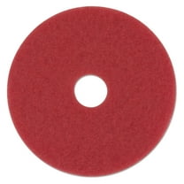 4013RED Standard Floor Pads 13" dia Red 5/Carton