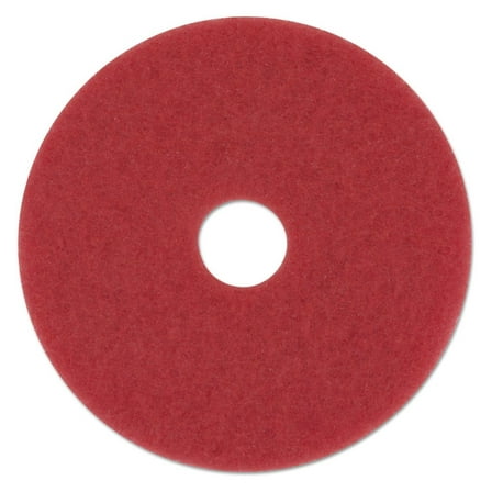 4013RED Standard Floor Pads 13" dia Red 5/Carton