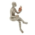 thumbnail image 3 of Figurine de Femme de Lecture, Ornement de Femme de Lecture Innovant Peint à la Main Résistant aux Intempéries pour Table à Manger B, 3 of 8