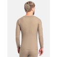 thumbnail image 5 of Fruit of the Loom Men's Slub Waffle Thermal Underwear Crew Top, Sizes S-5XL, 5 of 9
