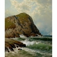 thumbnail image 3 of Alfred Thompson Bricher 15x17 Black Modern Framed Museum Art Print Titled - White Head, Monhegan, 3 of 5