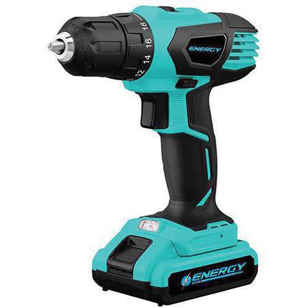 Taladro Percutor a Bateria Energy Recargable 18V para Uso Ligero