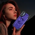 thumbnail image 4 of for Samsung Galaxy A36 5G Armor Case with Kickstand, Luxury Military-Grade Drop Protection Heavy Duty Magnetic Phone Case, Compatible with MagSafe Accessories, for Samsung Galaxy A36 5G - Purple, 4 of 7