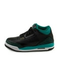 thumbnail image 2 of Nike Girls Air Jordan 3 Retro GG Black/Metallic Gold-Teal 441140-018, 2 of 5