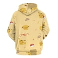 thumbnail image 3 of Pikachu Hoodie with Pocket Anime for Men Women Couple Gift, 3 of 7