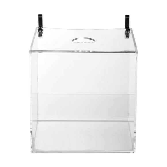 Cubo de baño colgante para pájaros y loros, transparente, para bañera, ducha, jaula, accesorio