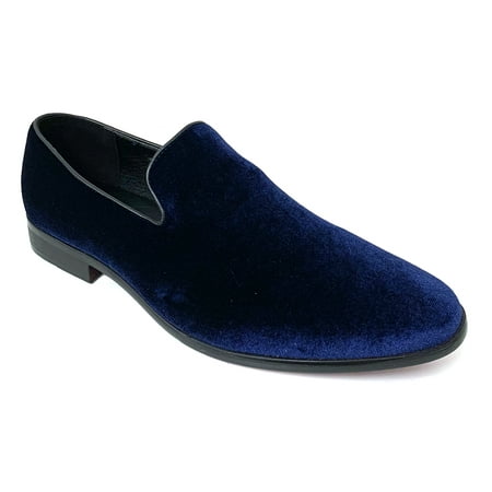 Men s Dress Shoes Velvet Formal Loafer Tuxedo Fashion Slip On