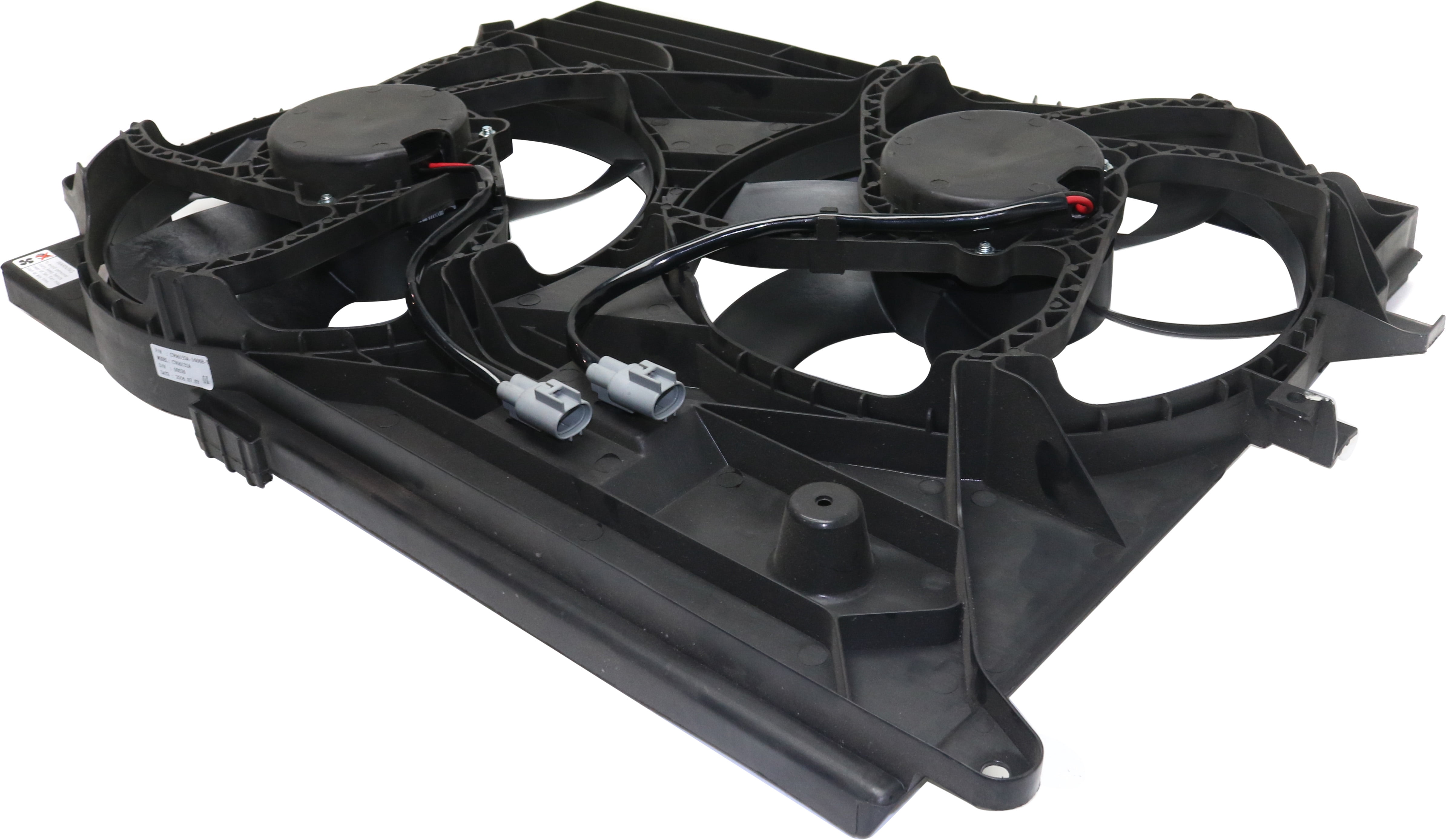 Replacement REPS160923 Cooling Fan Assembly Compatible with 2008-2010 Saturn Vue 2012 Chevrolet Captiva Sport Radiator