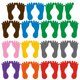 thumbnail image 2 of BRIGHTFUFU 18 pares de pegatinas de huellas para el suelo, pegatinas de huellas para decoración de aulas de jardín de infantes y escuela, 2 of 7