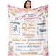thumbnail image 1 of LHSHID Birthday Gifts for Women/Her/Girls Gifts for Women Birthday Unique Womens Birthday Gift Ideas Bday Gifts for Mom Sister Friend Wife Happy Birthday Queen Decorations Blanket Throw 50"x60", 1 of 6