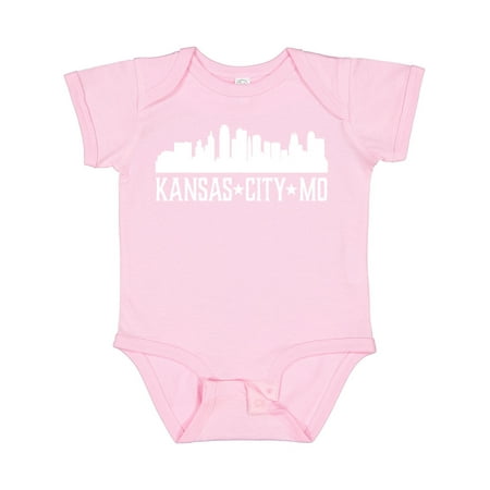

Inktastic Kansas City Missouri Skyline MO Cities Gift Baby Boy or Baby Girl Bodysuit