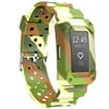 Moretek Replacement Wrist Band for Fitbit Charge 2 (Camo)