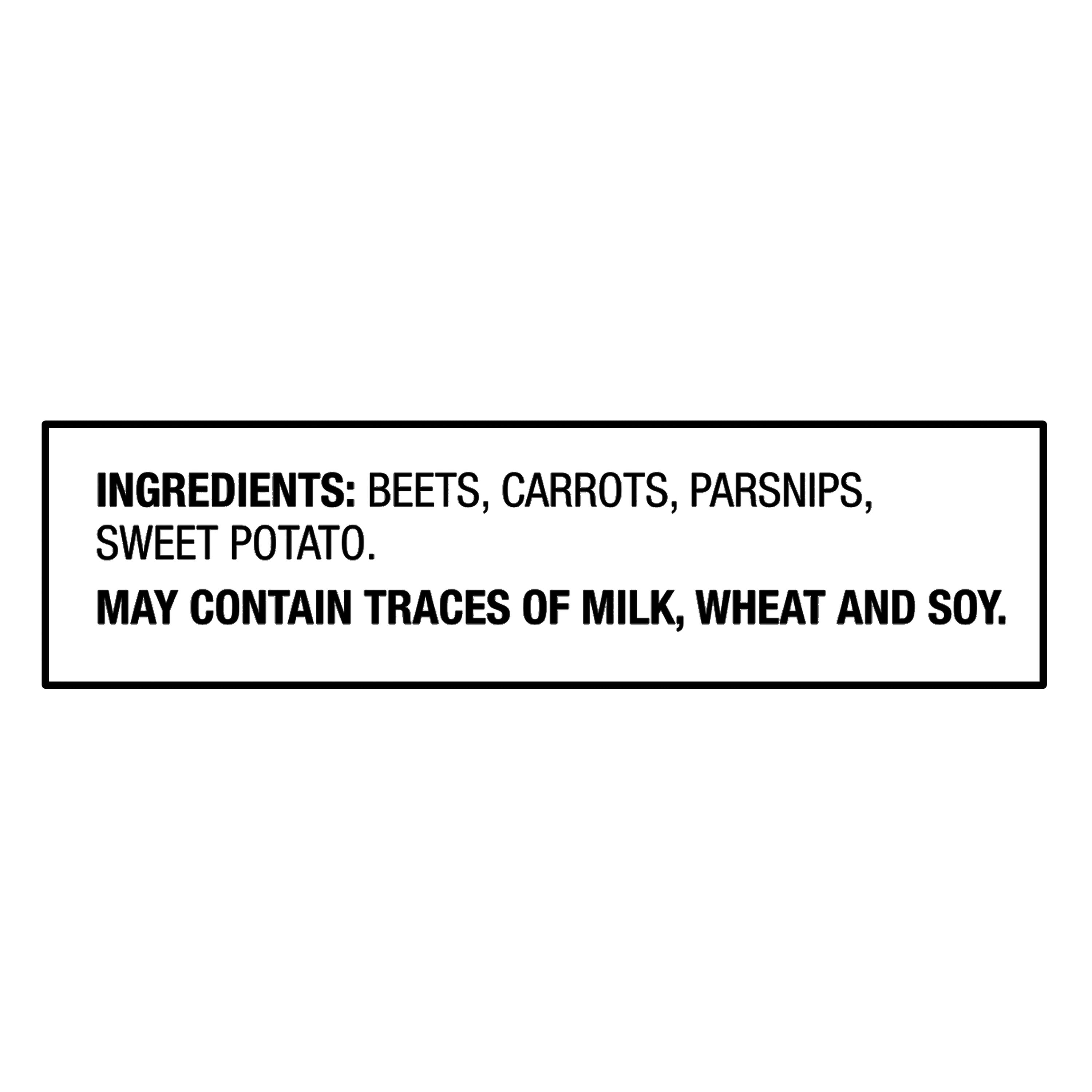 Great Value Frozen Root Blend With Beets, Carrots, Parsnips, and Sweet Potatoes, 20 oz (Frozen Bag)