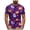#C02-Purple, variant on Halloween Ghost Tshirts Fall Spooky Pumpkin Gift Spooky Tee Fall Funny Ghost Graphic Short Sleeve Tee Halloween Tshirts Men (Purple,S)
