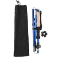 thumbnail image 1 of Bâton de Randonnée Télescopique Portable en Alliage d'Aluminium Pliable pour Sports Extérieurs Bleu, 1 of 14