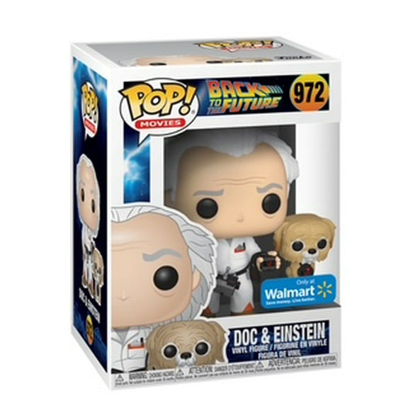 Funko Pop! Doc & Einstein 972 Back to the Future Vinyl Figure