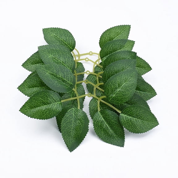 HIKVEX Pack Of 50 Artificial Leaves Decoration Artificial Leaves Fake Leaves