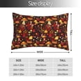 thumbnail image 2 of Sikiie Warm Plants and Mushrooms Pillow Covers, Throw Pillow Case Cushion Covers,Cushion for Bedroom,Couch,Home-16"x24", 2 of 6