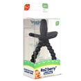 thumbnail image 2 of RaZbaby RaZberry Teether Plus 3m+ - BPA Free, Easy-to-Hold, Teething Relief - Black, 2 of 4