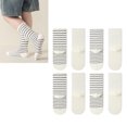 thumbnail image 5 of 4 pares de calcetines de tubo para niños, calcetines de tubo de algodón suaves y cálidos a rayas para niños y niñas L, 5 of 5