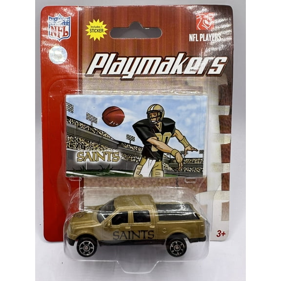 New Orleans Saints Upper Deck Collectibles NFL Playmakers Truck Toy Vehicle
