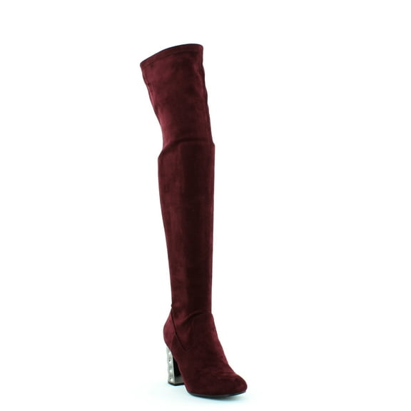 Carlos by Carlos Santana | Quantum Over-The-Knee Boots | Malbec