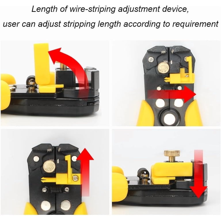 Euur 5-in-1 Wire Stripper, Crimper, and Cutter Tool photo 3