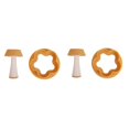 thumbnail image 1 of 2pc Cake Cup Moulder Biscuits Mould Making Cake Cup For Family Gathering, 1 of 5
