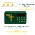 thumbnail image 3 of Wonder Bible Audio Player - Reina-Valera Spanish, Versión Completa en Español, As Seen on TV, 3 of 7