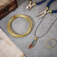 thumbnail image 5 of 1roll Brass Craft Wire Round Raw(Unplated) 20 Gauge 0.8mm about 65.62 Feet(20m)/Roll, 5 of 9