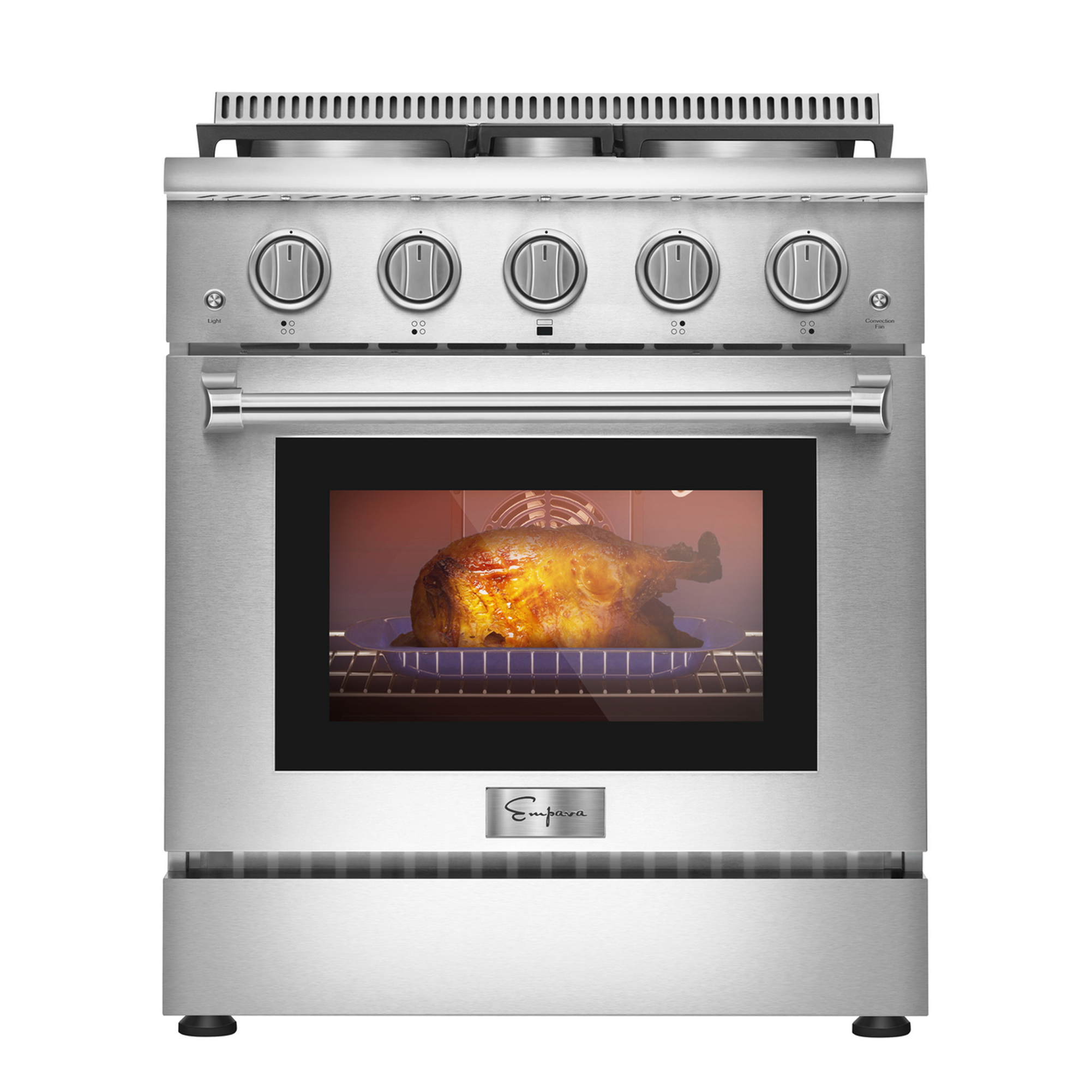 Empava 30 in. 4.2 Cu. ft. ProStyle SlideIn Single Oven Gas Range with