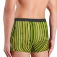 thumbnail image 6 of Salouo Green Bamboo Fence Print Men's Boxer Briefs,Breathable Underwear Elastic Waistband Briefs for Men -Small, 6 of 8