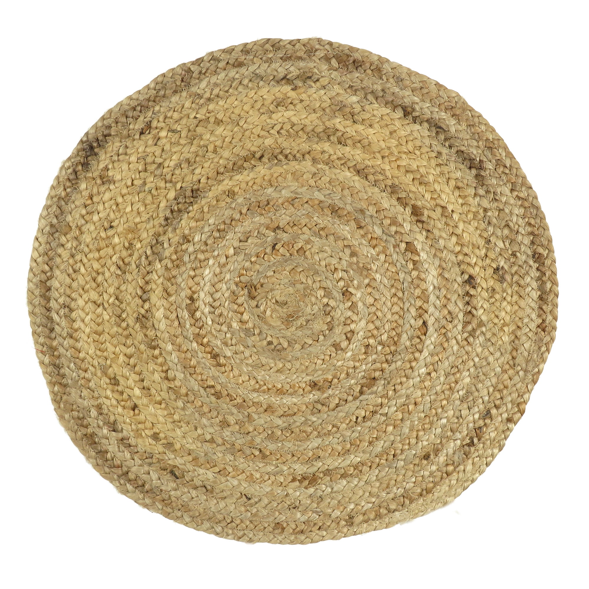 Oussum Round Jute Area Rugs Handwoven Reversible Braided Jute Rugs ...