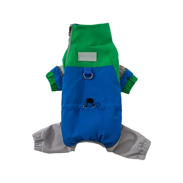 Hearth & Gear Manteau d'Hiver Thermique Réversible Toutes Saisons avec Bandes Réfléchissantes et Trou pour Laisse pour Activités de Marche et de Randonnée en Extérieur Vêtements pour Animaux de Compagnie pour Chats pour Fille