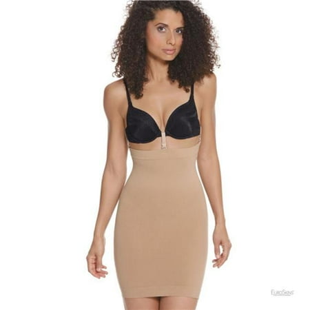 

EuroSkins JS18-N-1X Seamless Plus High Waist Slip Shaper Nude - 1X