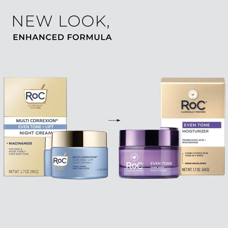 RoC, Multi Correxion Even Tone + Lift Hexyl-R Night Cream, 1.7oz